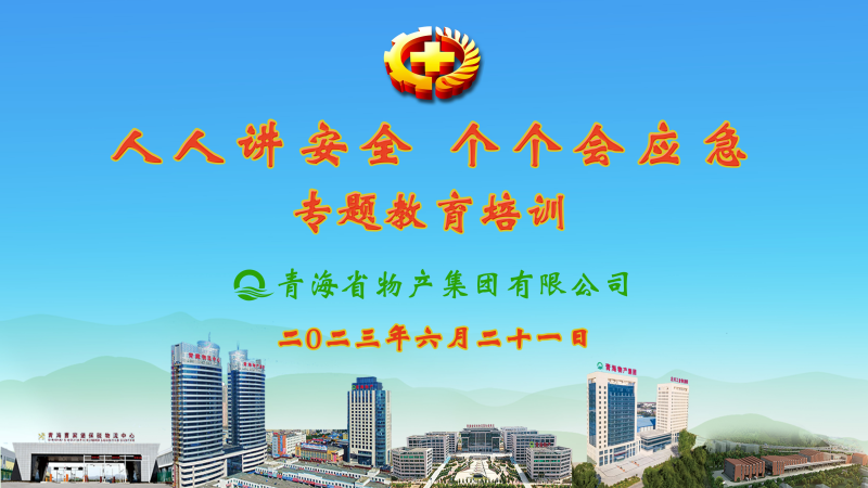 提高安全管理水平 落實(shí)全員安全責(zé)任&mdash;&mdash;集團(tuán)安委會(huì)舉辦2023年&ldquo;人人講安全，個(gè)個(gè)會(huì)應(yīng)急&rdquo;專(zhuān)題教育培訓(xùn)