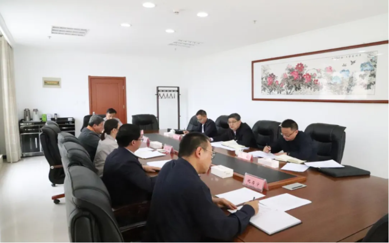 深入貫徹中央八項規(guī)定精神學習教育省國資委黨委督導(dǎo)組指導(dǎo)督導(dǎo)物產(chǎn)集團見面會召開