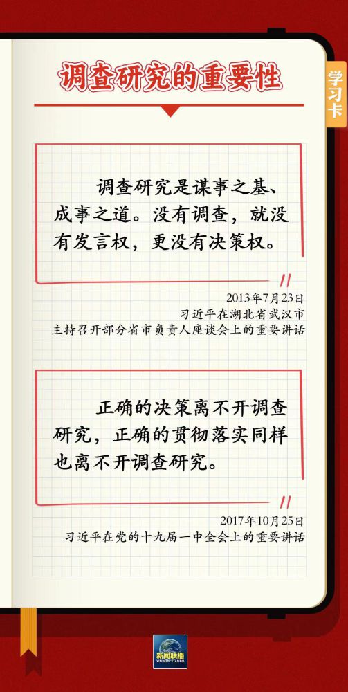 學(xué)習(xí)卡丨如何深入調(diào)查研究？跟總書記學(xué)習(xí)&ldquo;五字訣&rdquo;