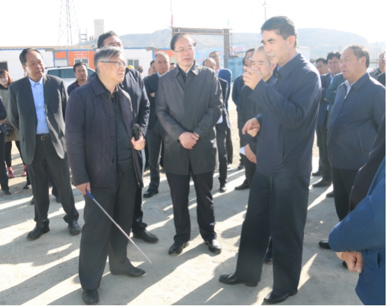 省委副書記、省長王建軍等領導一行視察海東工業(yè)園區(qū)臨空綜合經(jīng)濟園