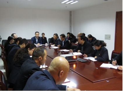 集團(tuán)黨委成員、紀(jì)委書記李志明來我司宣講黨的十九大精神